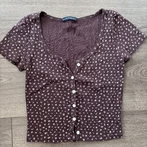 Brandy Melville Floral Shirt